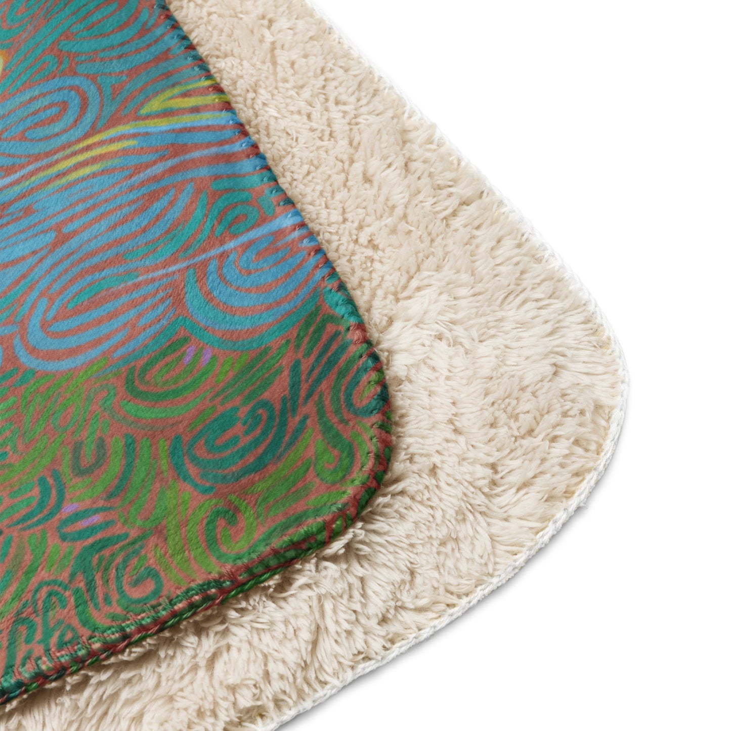 Tree of Life Plush Sherpa Blanket